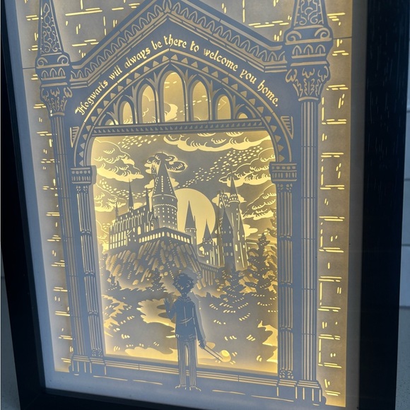 LitJoy Crate Harry Potter Hogwarts Light Box Art Fairyloot Illumicrate - Picture 2 of 9